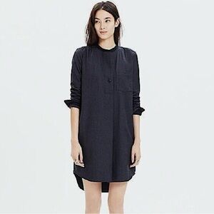 Madewell Latitude Flannel Shirt Dress Size Medium